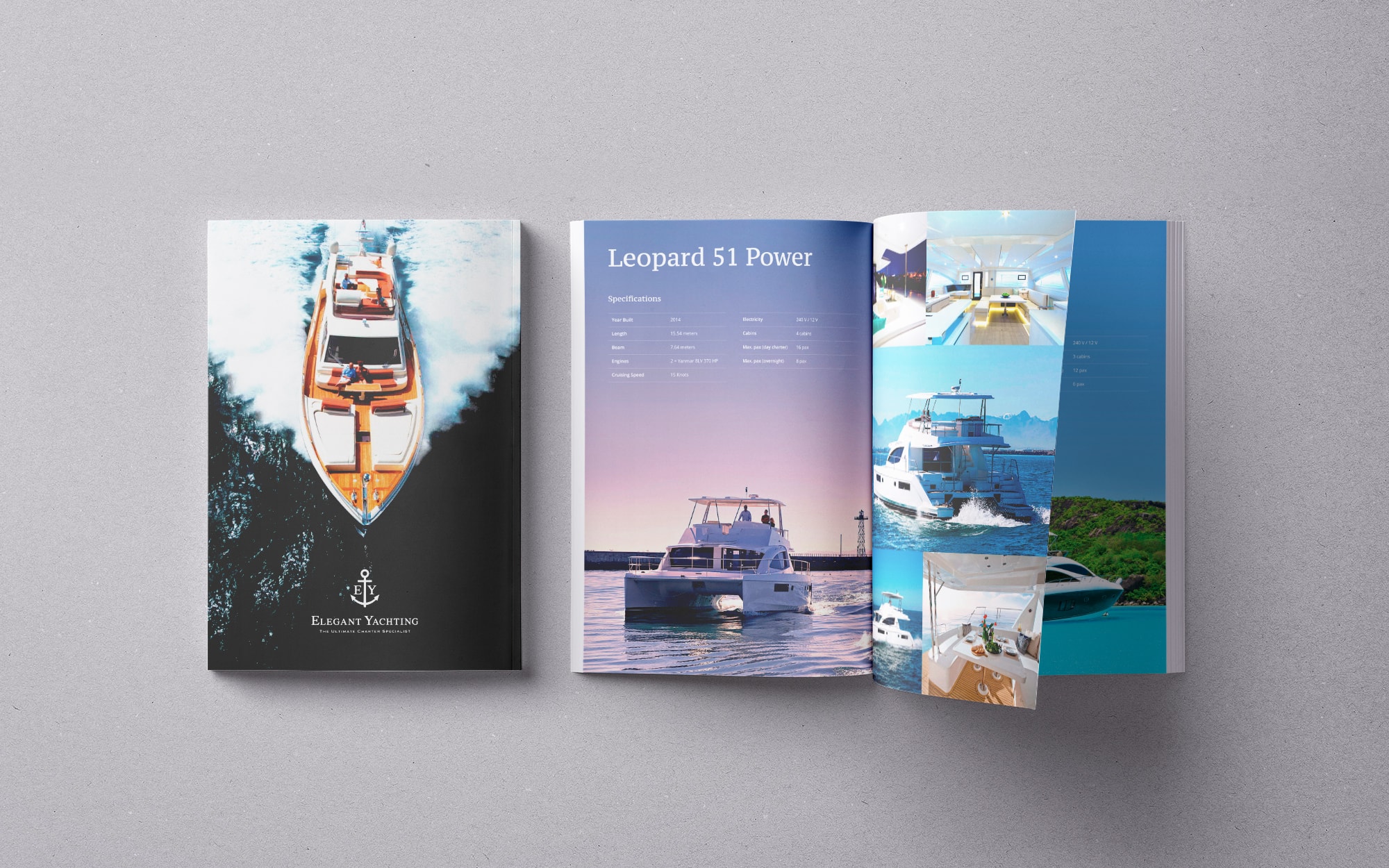 Yachting services brochure
